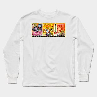 Mystery Science 3-Episode Banner - Series 14 Long Sleeve T-Shirt